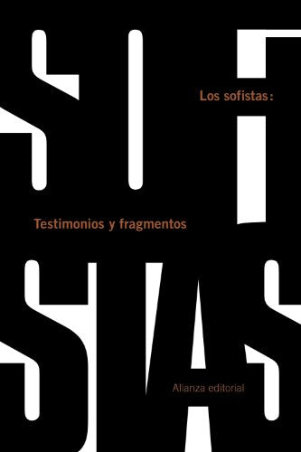 Libro Los Sofistas, Testimonios Y Fragmentos