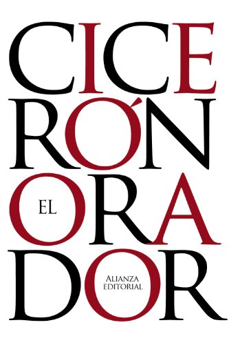 Libro EL ORADOR de CICERON en Colombia, filosofia