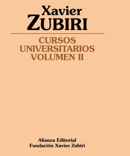 Libro CURSOS UNIVERSITARIOS VOL II de ZUBIRI XAVIER en Colombia, filosofia