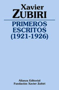 Libro PRIMEROS ESCRITOS 1921 1926 de ZUBIRI XAVIER en Colombia, filosofia