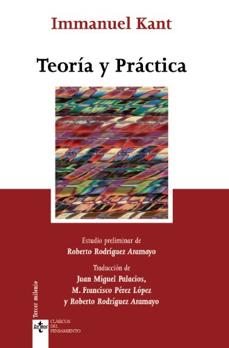Libro TEORIA Y PRACTICA de KANT IMMANUEL en Colombia, filosofia