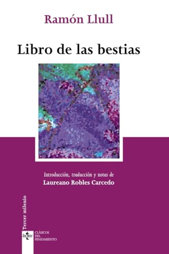 Libro LIBRO DE LAS BESTIAS de LLULL RAMON en Colombia, filosofia