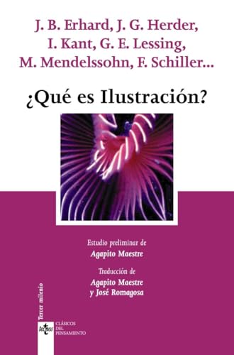 Libro QUE ES ILUSTRACION? de J.B ERHARD J.G HERDER.... en Colombia, filosofia