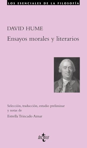 Libro ENSAYOS MORALES Y LITERARIOS de HUME DAVID en Colombia, filosofia