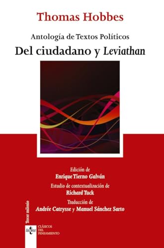 Libro DEL CIUDADANO Y LEVIATAN de HOBBES THOMAS en Colombia, filosofia