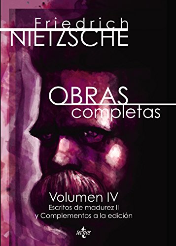 Libro OBRAS COMPLETAS IV NIETZSCHE de NIETZSCHE FRIEDERICH en Colombia, filosofia
