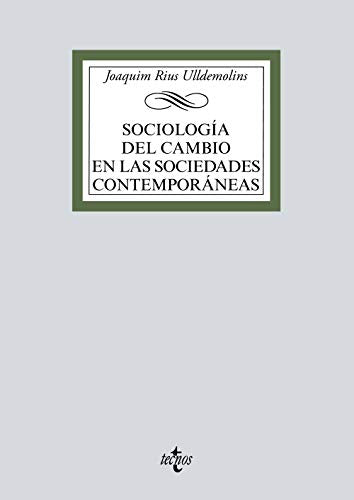 Libro Sociologia Del Cambio En Las Sociedades