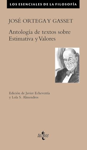 Libro ESTIMATIVA Y VALORES de ORTEGA Y GASSET JOSE en Colombia, filosofia