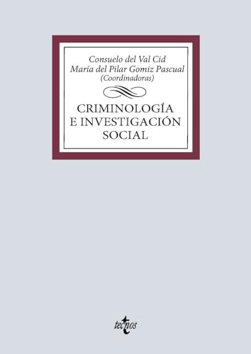 Libro CRIMINOLOGIA E INVESTIGACION SOCIAL de DEL VALCID CONSUELO Y MARIA DEL PILAR GOMIZ PASCU en Colombia, derecho