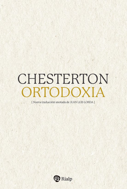 Libro ORTODOXIA de CHESTERTON G.K. en Colombia, teologia