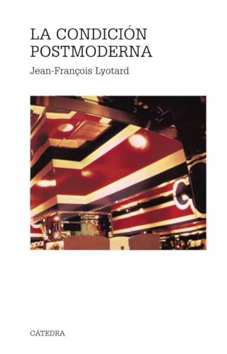 Libro LA CONDICION POSMODERNA de LYOTARD JENA FRANCOISE en Colombia, filosofia