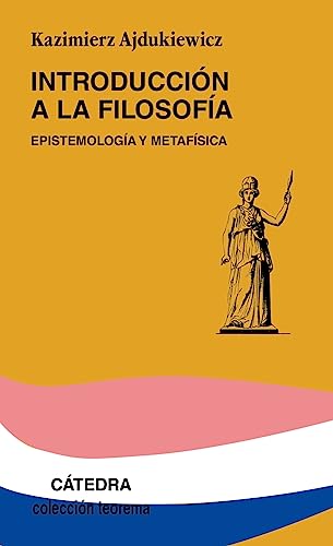 Libro Introduccion A La Filosofia: Epistemolog