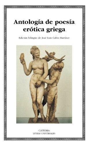 Libro Antologia De La Poesia Erotica Griega