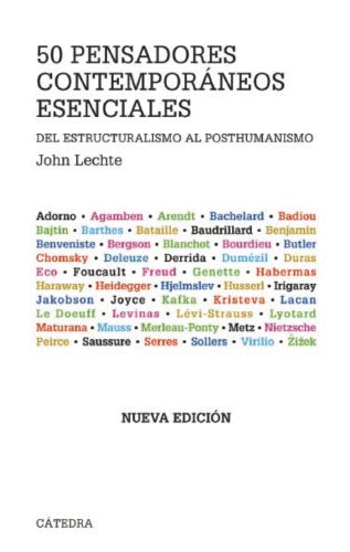 Libro 50 Pensadores Contemporaneos Escenciale