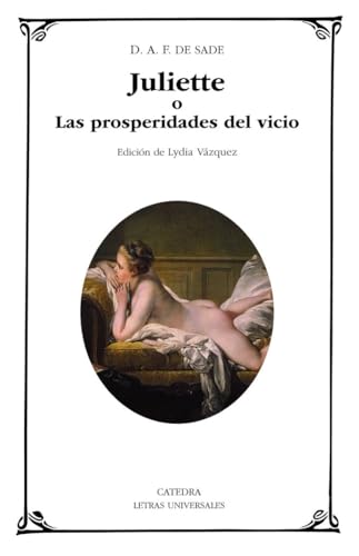 Libro JULIETTE de DE SADE D.A.F. en Colombia, literatura