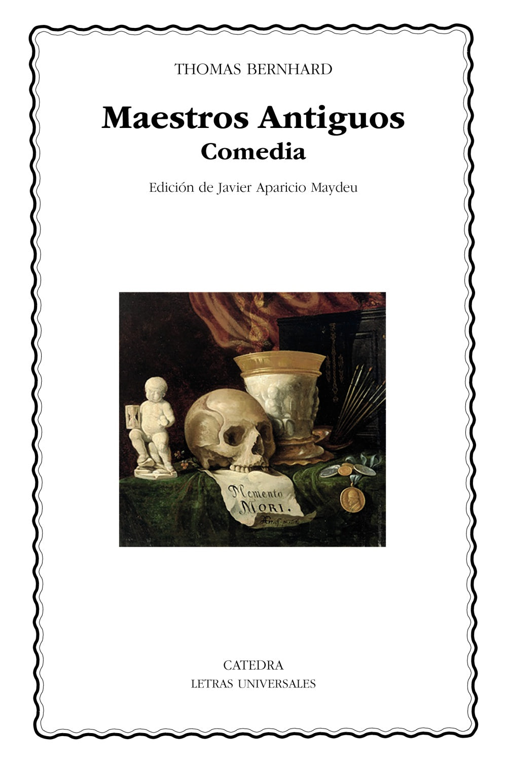 Libro Maestros Antiguos Comedia de Bernhard Thomas - Catedra