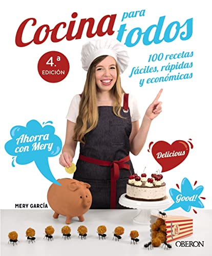Libro COCINA PARA TODOS 100 RECETAS FACILES RAPIDAS Y ECONOMICAS de GARCIA BUTRON M DEL CARMEN en Colombia, cocina