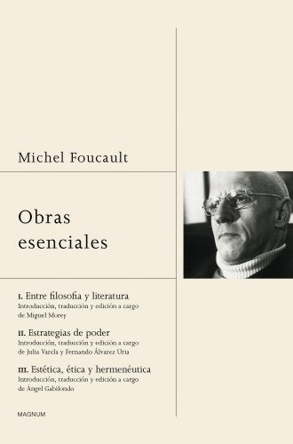 Libro Obras Escenciales, Foucault Michel