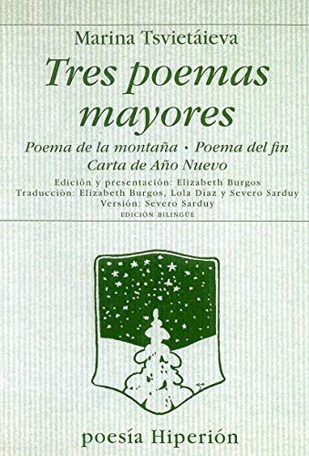 Libro Tres Poemas Mayores