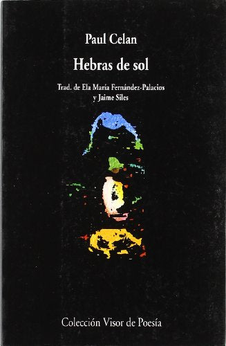 Libro HEBRAS DE SOL de CELAN PAUL en Colombia, poesia