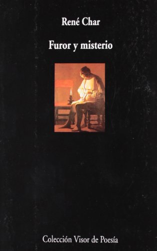 Libro FUROR Y MISTERIO de CHAR RENE en Colombia, poesia