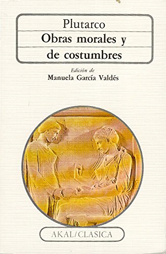 Libro Obras Morales Y De Costumbres