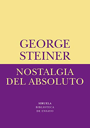 Libro Nostalgia De Lo Absoluto