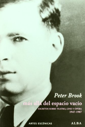 Libro MAS ALLA DEL ESPACIO VACIO de BROOK PETER en Colombia, teatro