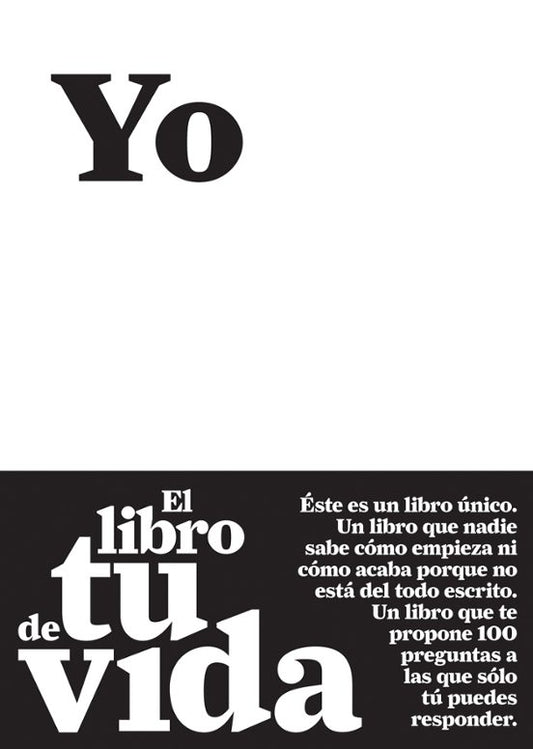 Libro YO: EL LIBRO DE TU VIDA de SANCHEZ VERGARA MARIA ISABEL en Colombia, autoayuda