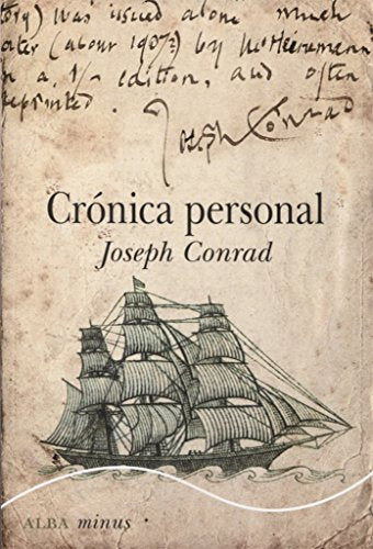 Libro CRONICA PERSONAL de CONRAD JPSEPH en Colombia, literatura