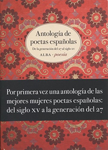 Libro Antologia De Poetas Españoles Del 27