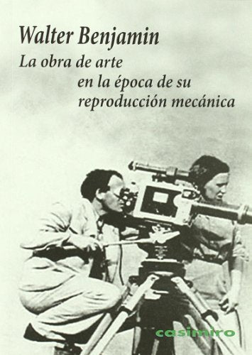 Libro LA OBRA DE ARTE EN LA EPOCA DE SU REPRODUCCION TECNICA de BENJAMIN WALTER en Colombia, estetica