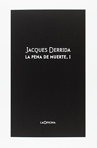 Libro LA PENA DE MUERTE I de DERRIDA JACQUES en Colombia, ensayo