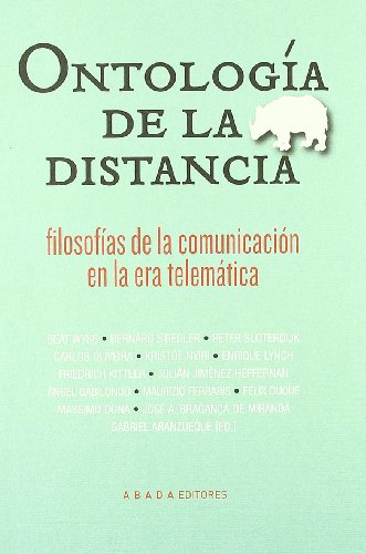 Libro Ontologia De La Distancia Filosofias De