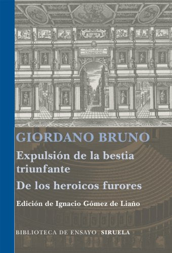 Libro EXPULSION DE LA BESTIA TRIUNFANTE LOS HEROICOS FURORES de BRUNO GIORDANO en Colombia, literatura
