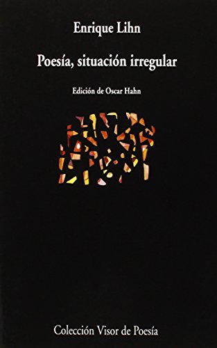 Libro POESIA SITUACION IRREGULAR de LIHN ENRIQUE en Colombia, poesia