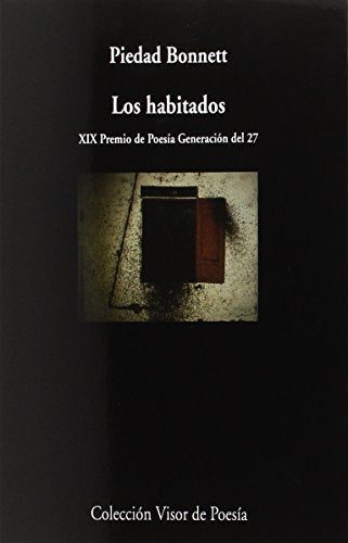 Libro LOS HABITADOS de BONNETT PIEDAD en Colombia, poesia