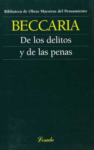 Libro De Los Delitos Y Las Penas