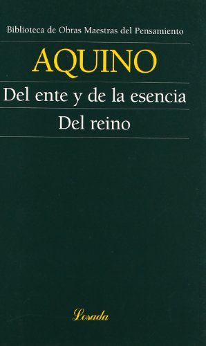 Libro Del Ente Y De La Escencia Del Reino