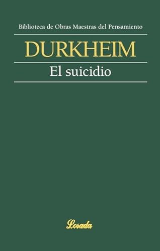 Libro El Suicidio