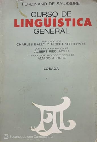 Libro Curso De Linguistica General