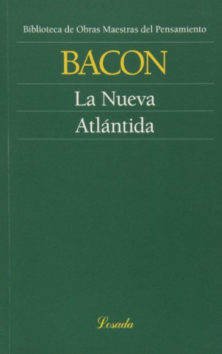 Libro LA NUEVA ATLANTIDA de BACON FRANCIS en Colombia, filosofia