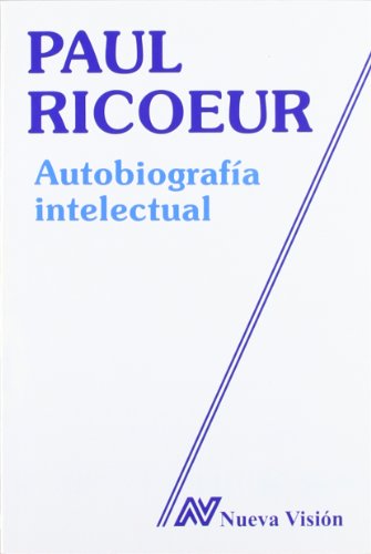 Libro AUTOBIOGRAFIA INTELECTUAL de RICOEUR PAUL en Colombia, filosofia