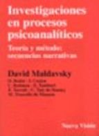 Libro Investigaciones En Procesos Psicoanaliti