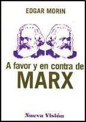 Libro A FAVOR Y EN CONTRA DE MARX de MORIN EDGAR en Colombia, filosofia