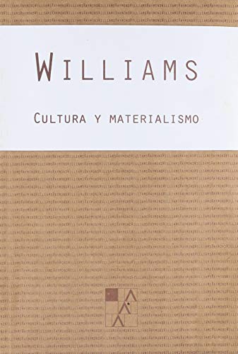 Libro Cultura Y Materialismo