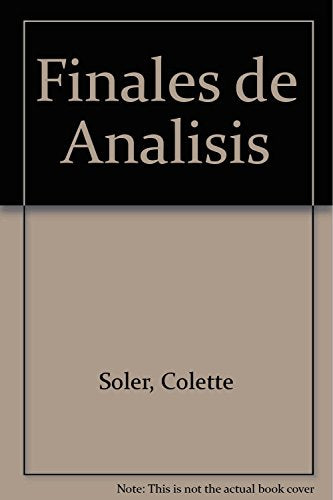 Libro Finales De Analisis