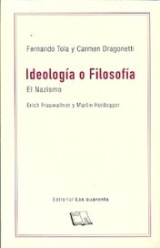 Libro IDEOLOGIA O FILOSOFIA EL NAZISMO de TOLA FERNANDO en Colombia, filosofia