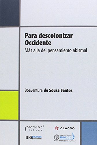 Libro Para Descolonizar Occidente Mas Alla Del