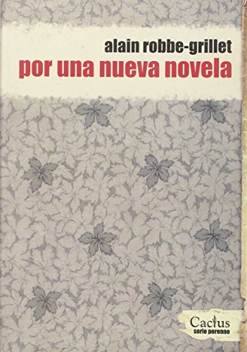 Libro POR UNA NUEVA NOVELA de ALAIN ROBBE GRILLET en Colombia, ensayo